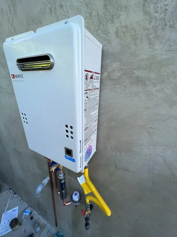 Tankless water heater installation for West Gate Hills homes